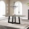 Armen Living Elodie Gray Concrete and Dark Gray Oak Rectangle Dining Table LCELDICCGR - alternate 3